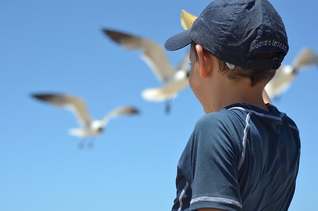 child playing